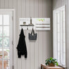 Addie Joy Grateful Decorative Mail Organizer - Distressed White